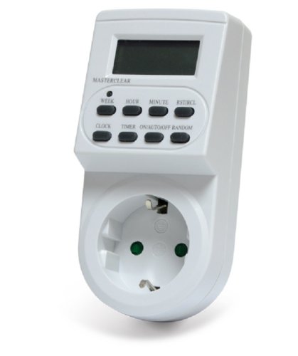 Розетка с таймером недельная Feron ТМ22 220В 3500Вт 16А IP20 фото Розетка с таймером недельная Feron ТМ22 220В 3500Вт 16А IP20 картинка